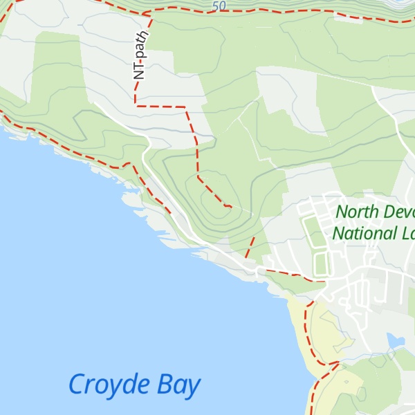 Map of Middleborough Hill