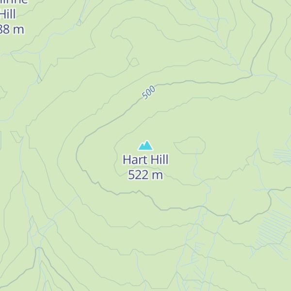 Map of Hart Hill