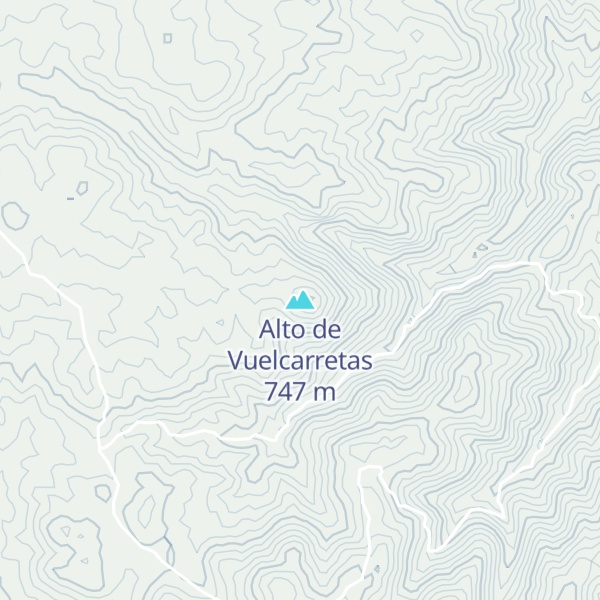 Map of Alto de Vuelcarretas