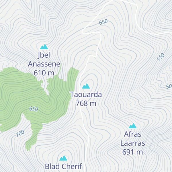 Map of Taouarda