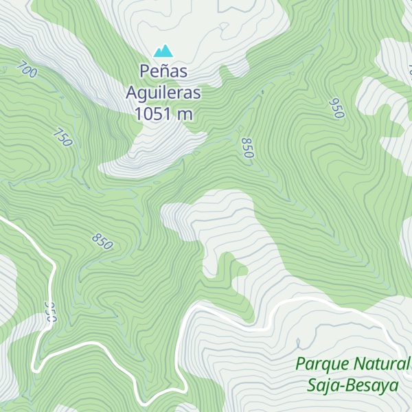 Map of Refugio La Cardosa