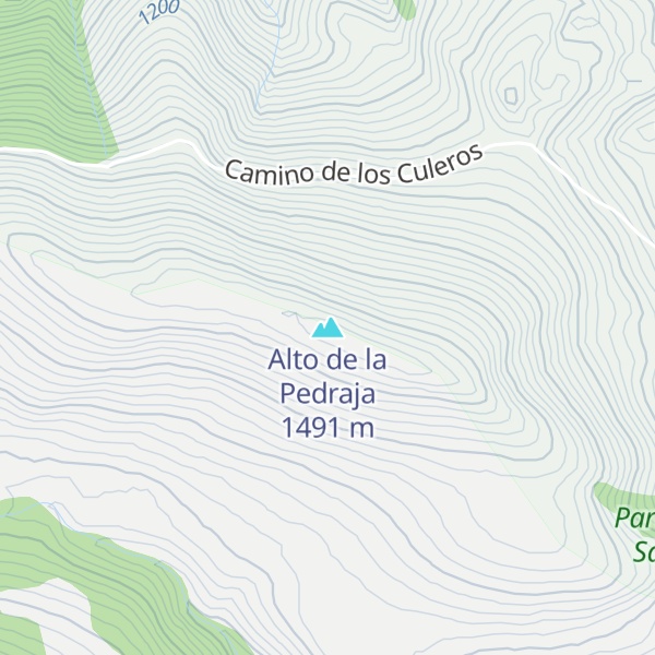 Map of Alto de la Pedraja