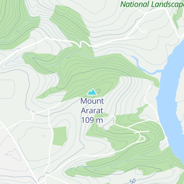 Map of Mount Ararat