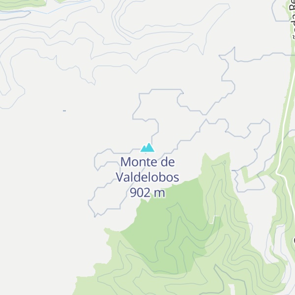 Map of Monte de Valdelobos