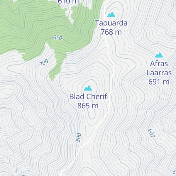 Map of Blad Cherif