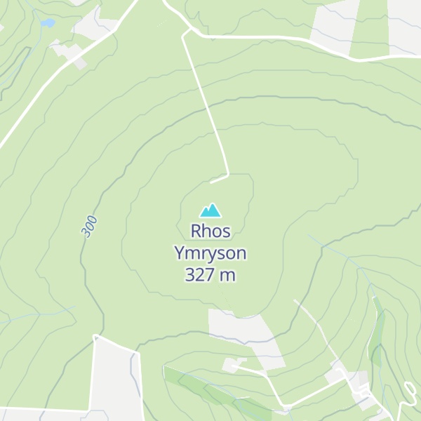 Map of Rhos Ymryson