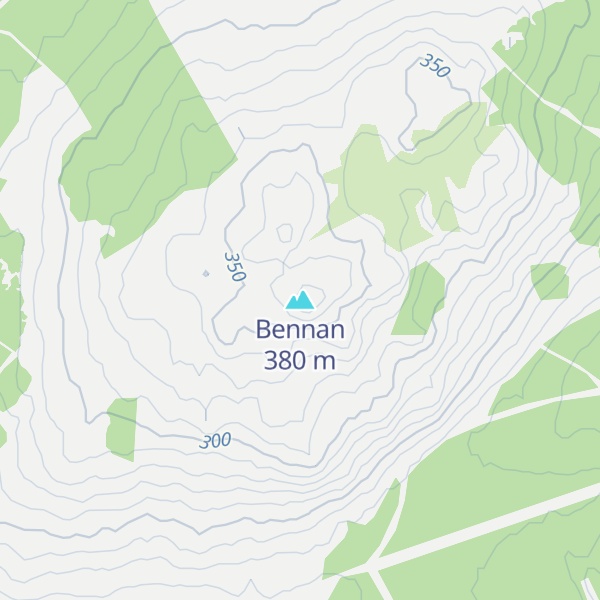 Map of Bennan