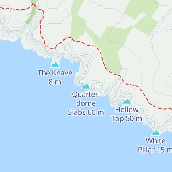 Map of Quarter-dome Slabs