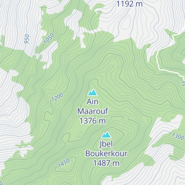 Map of Ain Maarouf