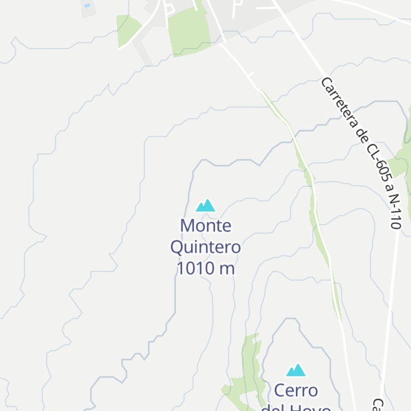 Map of Monte Quintero