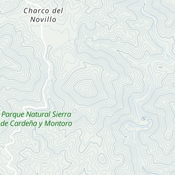 Map of Cerro del Cornejo