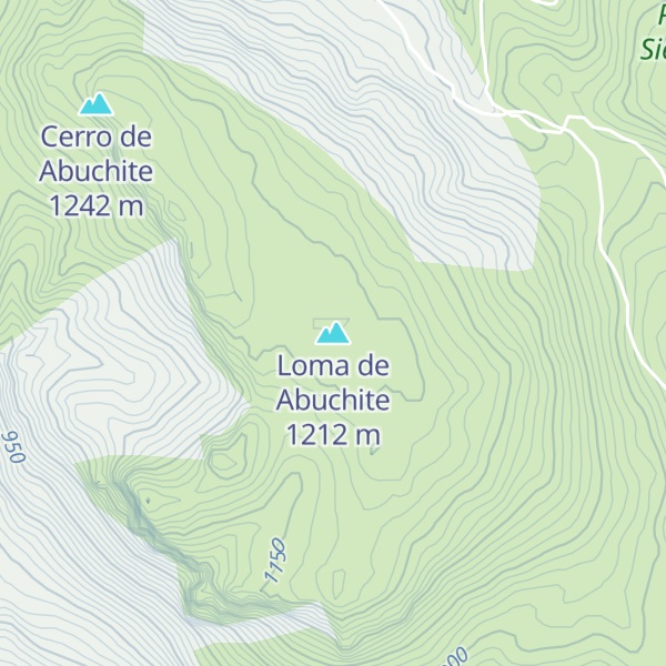 Map of Loma de Abuchite