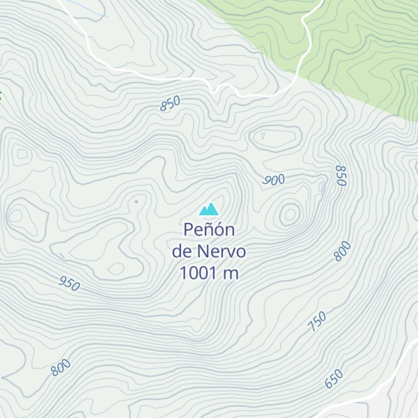 Map of Peñón de Nervo