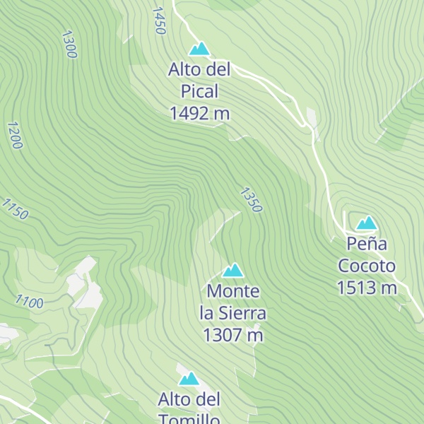 Map of Chozo Corral de Porquera