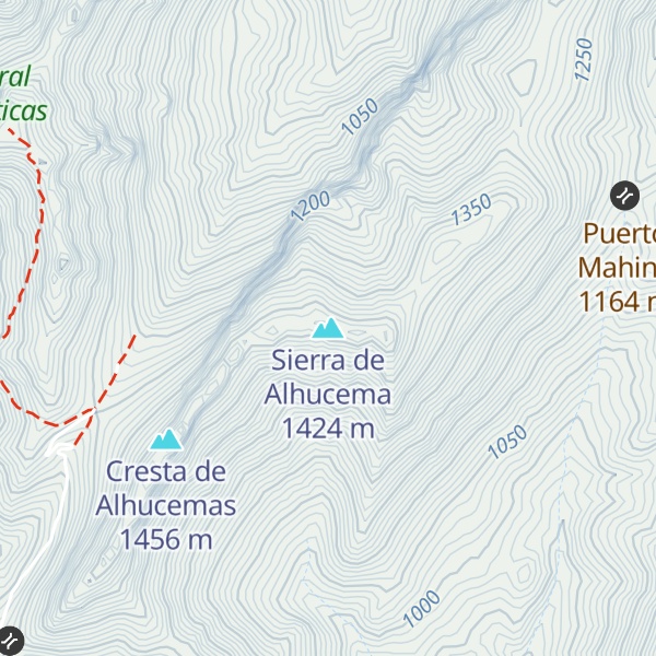 Map of Sierra de Alhucema