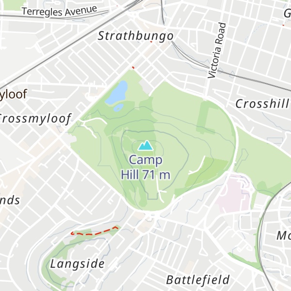 Map of Camp Hill