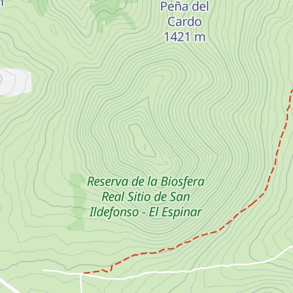 Map of Cerro del Caloco