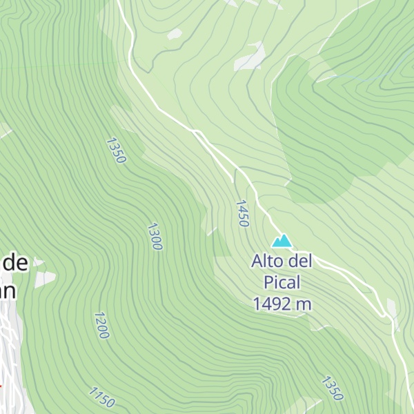 Map of Chozo La Escalerilla