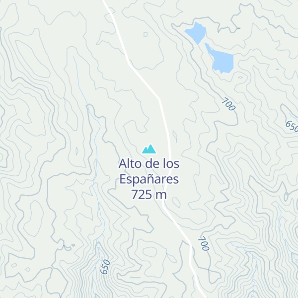 Map of Alto de los Españares