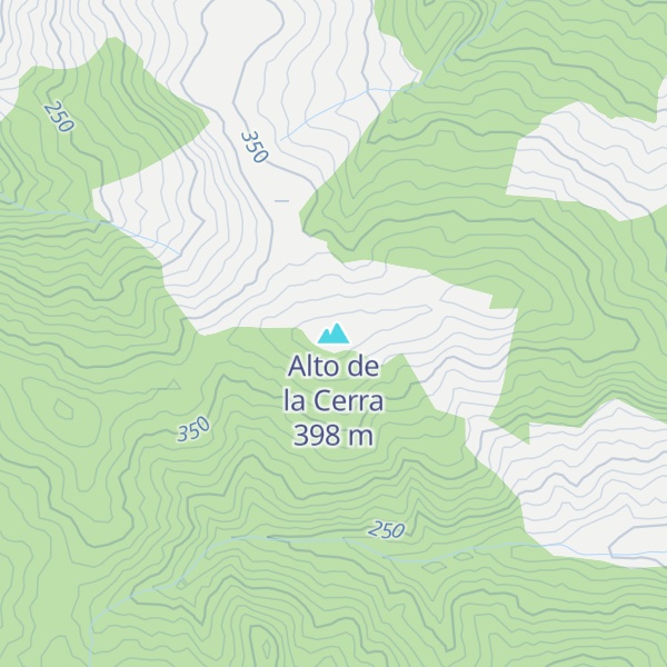 Map of Alto de la Cerra