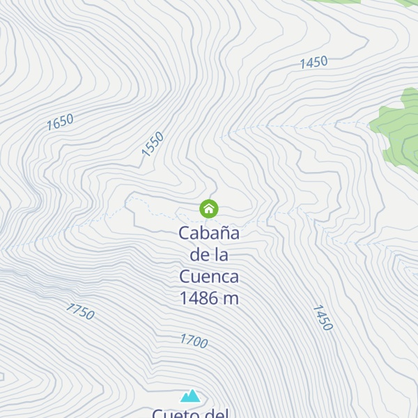 Map of Cabaña de la Cuenca