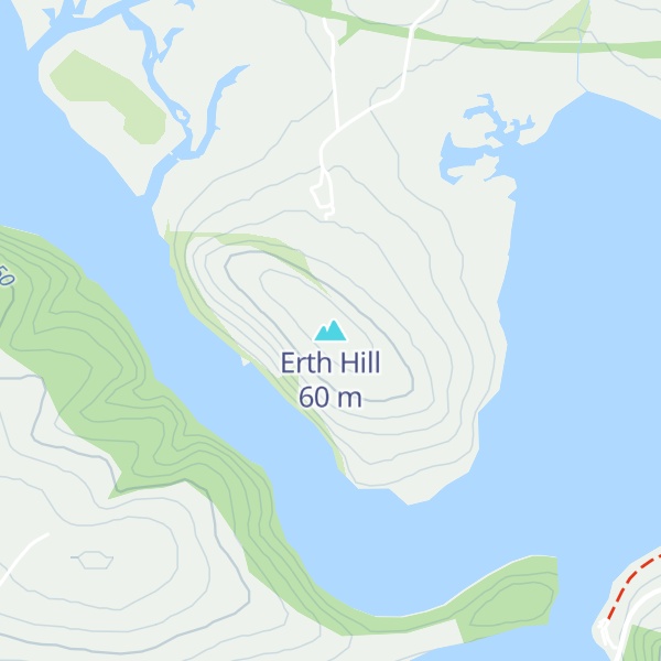 Map of Erth Hill
