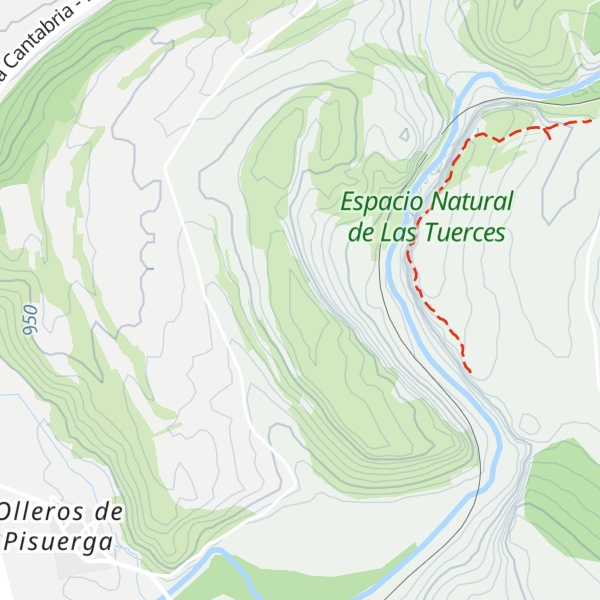 Map of Monte Cildá
