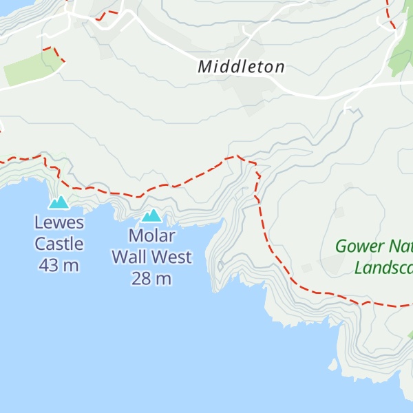 Map of Grey Wall