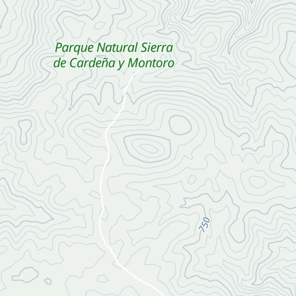 Map of Cerro de la Colmena