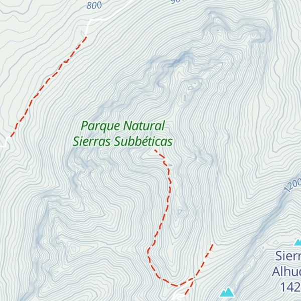 Map of Pico Bermejo