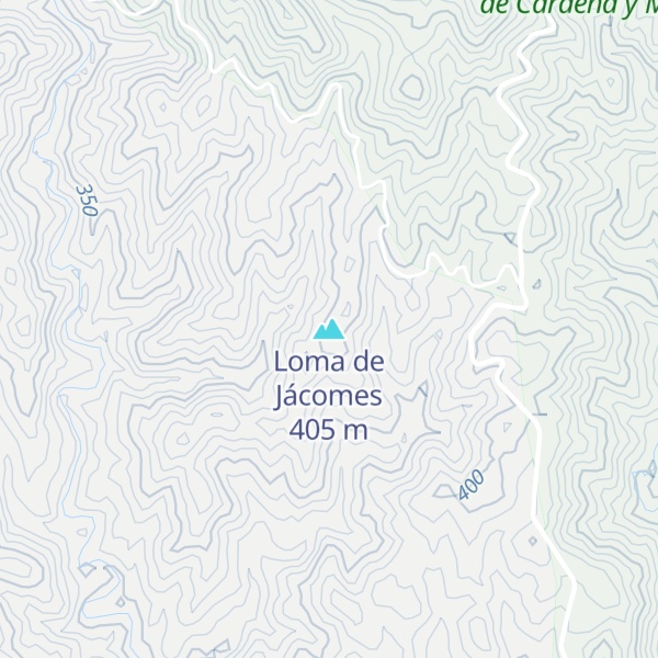 Map of Loma de Jácomes