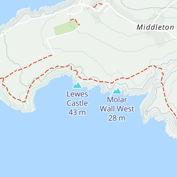 Map of Devils Truck