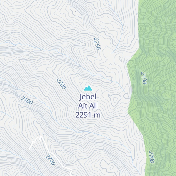 Map of Jebel Aït Ali