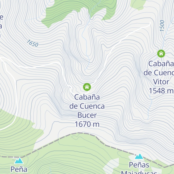 Map of Cabaña de Cuenca Bucer