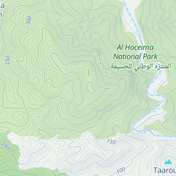 Map of Jebel Kanous el Maaza