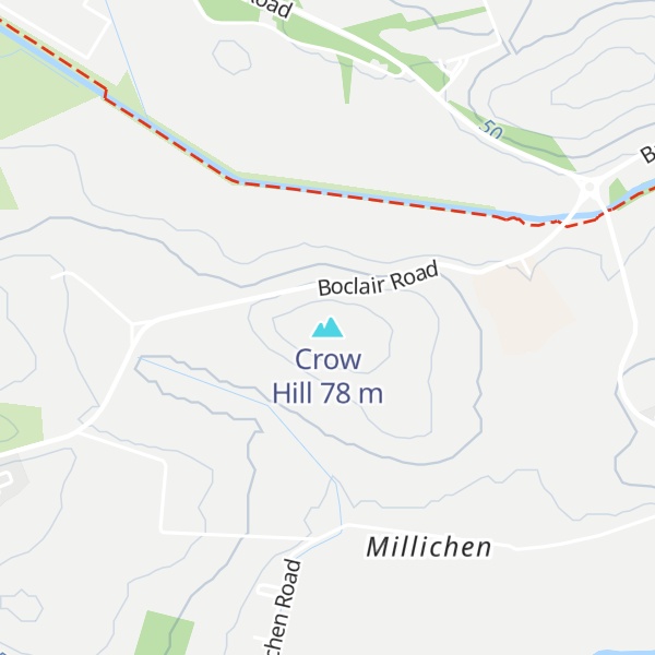 Map of Crow Hill