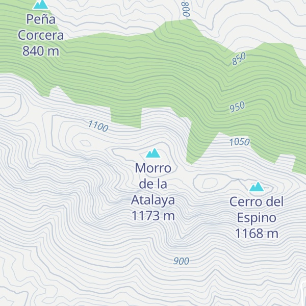 Map of Morro de la Atalaya
