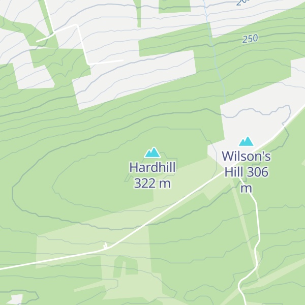 Map of Hardhill