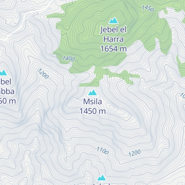 Map of Msila