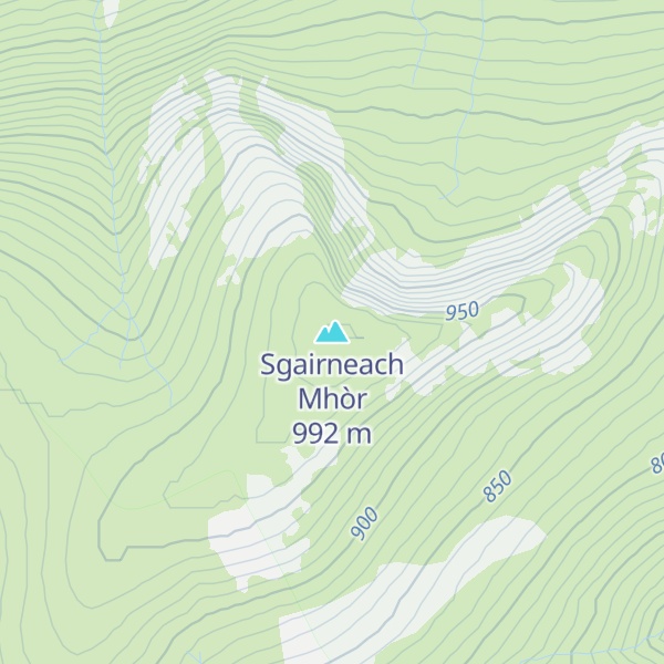 Map of Sgairneach Mhòr