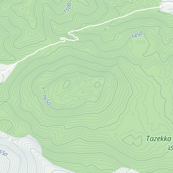 Map of Jbel Sidi S’id