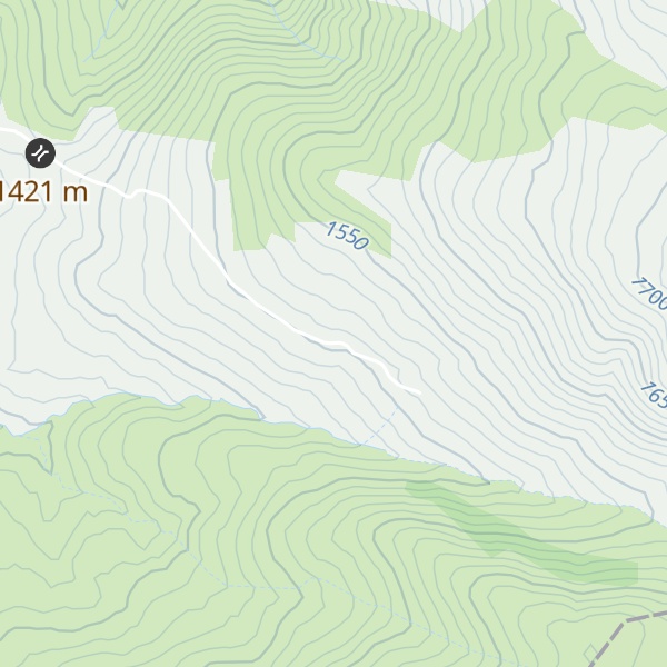 Map of Refugio de Majada de Los Lobos