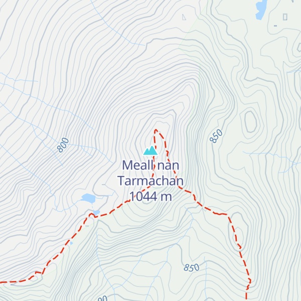 Map of Meall nan Tarmachan