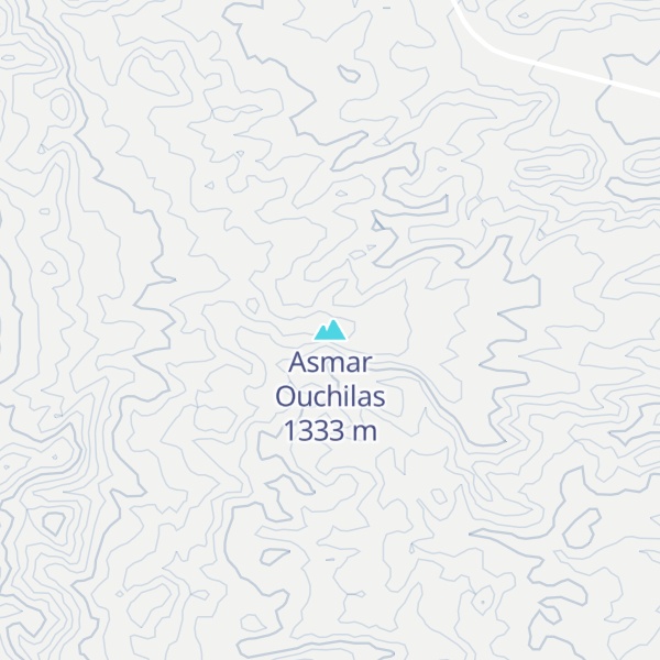 Map of Asmar Ouchilas