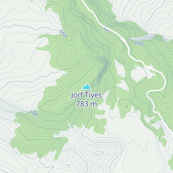 Map of Jorf Tiyes