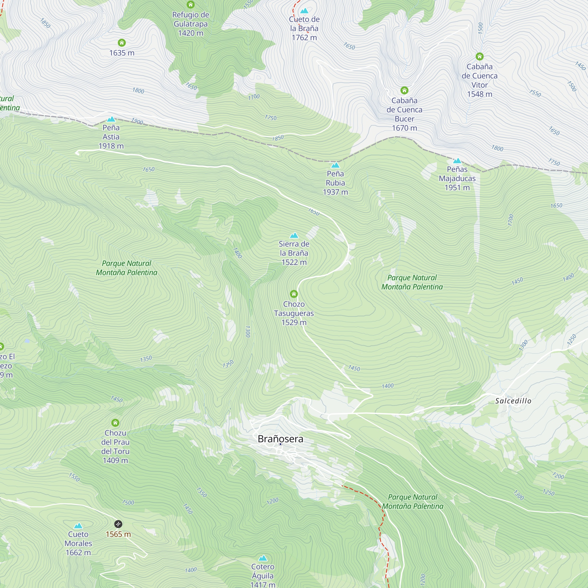 Chozo Tasugueras map