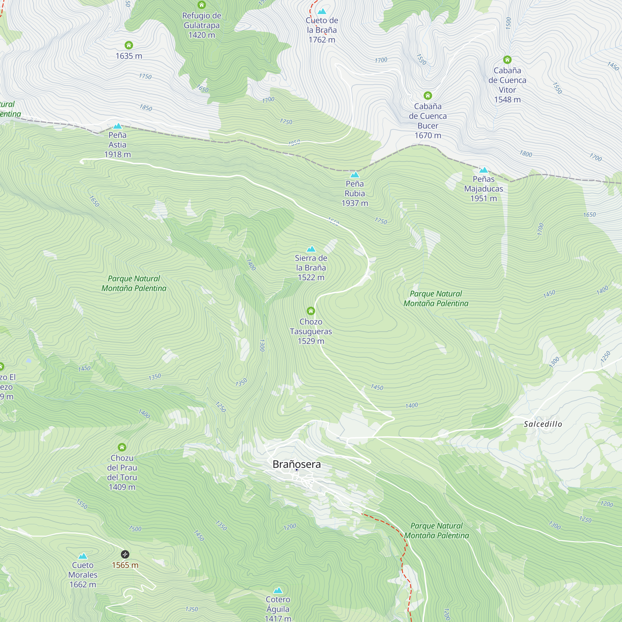 Chozo Tasugueras map