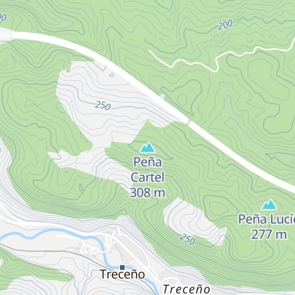 Map of Peña Cartel