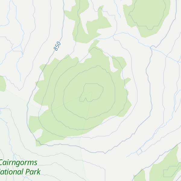 Map of Carn Odhar na Crìche