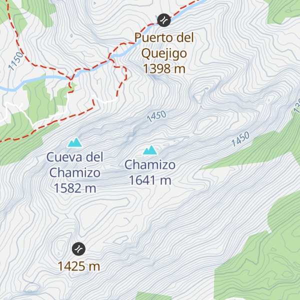 Map of Chamizo